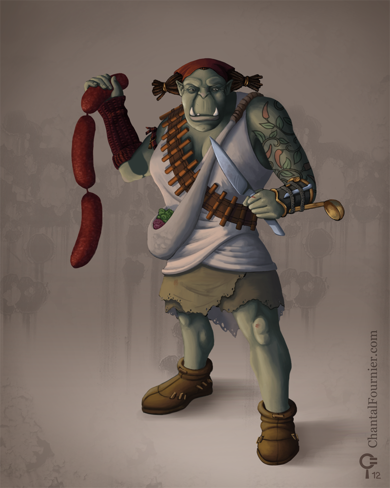 Cook color illo